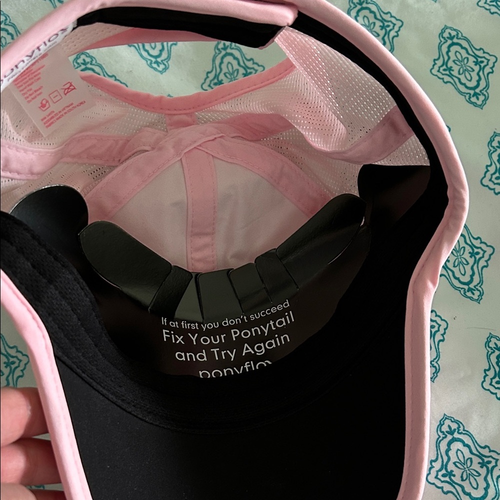 PonyFlo Pink Mesh Performance Cap NWT - Picture 5 of 9